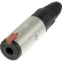 Neutrik NMJ4HC-S 6.35mm Mono Audio Jack Socket Horizontal Mount 2 Pins