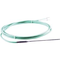 Jumo 90.1210 Type K Thermocouple 100 mm Length, 3 mm Diameter, 200 °C → 1200 °C Max
