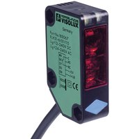 Pepperl + Fuchs Retroreflective Photoelectric Sensor, Block Sensor, 12 m, Relay, IP67