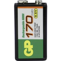 GP GPIND17R9HC1 Rechargeable NiMH Battery 9.6V 170mAh 1pc