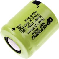 GP 110558 GPIND25AAHB Rechargeable Battery, 1/3 AA, 1.2V, 250mAh NiMH