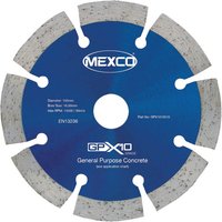 MEXCO GPX1010516 GPX10 Concrete Diamond Blade 105 x 16mm