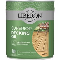 Liberon 126107 Superior Decking Oil Medium Oak 5 litre