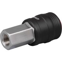 ACH13 High Flow Coupling Body Female 1/4''BSPT - Sealey