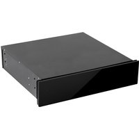 Baridi 60Cm Built-in Warming Drawer, Push-to-open, Anti-slip Mat Black - DH201, Black