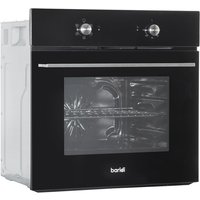Baridi 60Cm Built-in Five Function Fan Assisted Oven, 55L Capacity, Black- DH124, Black
