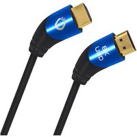 Oehlbach D1C92497 HDMI cable 8K UHD white gold plated 5m