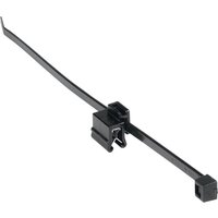 HellermannTyton Cable Tie, Releasable, 200 mm x 4.6mm, Black Polyamide 66
