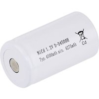 Mexcel 136546 Battery D NiCd 1.2V 4500mAh Rechargeable Non-standard