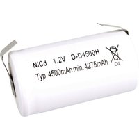 Mexcel 142209 Non-standard battery D NiCd 1.2V 4500mAh rechargeable