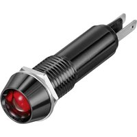 TRU COMPONENTS TC-12355448 LED indicator light Red 12 V DC 24 V DC
