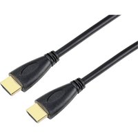 SpeaKa Professional SP-9784192 Audio Visual Cable Black 1.5m SpeaKa Professional SP-9784192 Audio Visual Cable Black 1.5m