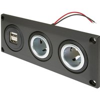 ProCar 67602050 ProCar Triple frame Automotive Connector black plastic ProCar 67602050 ProCar Triple frame Automotive Connector black plastic