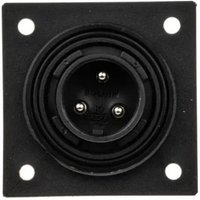 Bulgin PX0765/P Standard Buccaneer Series 3 Way Low Profile Flange...