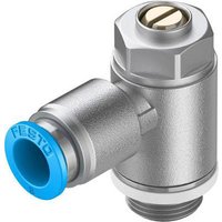 Festo GRLA Series Flow Controller Exhaust Valve, 193147 ISO 1179-1 and ISO 228-1 Threaded ISO 1179-1 and ISO 228-1