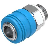 FESTO KD4-3/8-A Connector 2144 Robust Design 3/8" Quick Connect