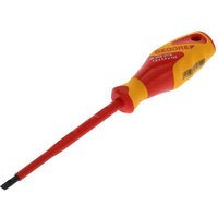 Gedore Screwdriver, 125 mm Blade VDE/1000V Approved, 225mm Overall