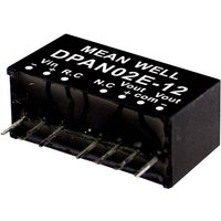 Mean Well DPAN02B-05 DC/DC converter 2 outputs 2W 200mA -40 to +90°C