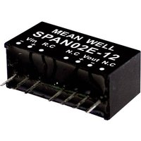 Mean Well SPAN02B-15 dc/dc converter 134mA 2W 1 output -40-90°C.