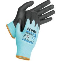 uvex phynomic B XG Blue, Black, Sky Blue High Performance Polyethylene, Elastane, Polyamide, Fibreglass Work Gloves,