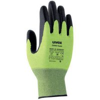 uvex C500 foam Lime, Anthracite HPPE, Bamboo, Glass, Polyamide Work Gloves, Size 11, Foam Coating