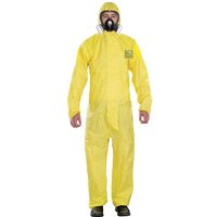 Ansell YY23T-00132-06 Yellow Polypropylene, Polyethylene Protective Hood, Resistant to Liquid Resistant 2XL