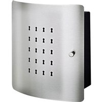 Burg Wächter 33530 SLOT Key Cabinet Stainless Steel 10 Hooks