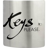 Burg Wächter 33640 Keybox 6205/10 Ni 10 Hooks Stainless Steel Magn...
