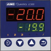 Jumo QUANTROL Panel PID Temperature Controller 2 Input, 2 Output Analogue 240V ac On-Off