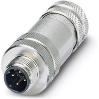 Phoenix Contact Circular Connector, 4 Contacts, Cable, M12 Connector, Plug, Male, IP67, SACC Series