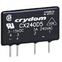 Sensata Crydom CX380D5 Solid State Relay 5A PCB Mount SIP 530VAC 3...