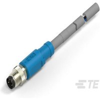 TE Connectivity Male 4 way Straight to Unterminated 4 way Free End Sensor Actuator Cable, 500 mm