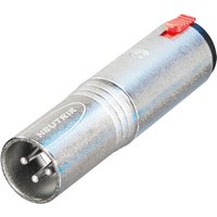 Neutrik Audio Female XLR Straight 1/4 in Stereo AV Adapter