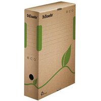 Esselte 623916 Eco A4 Archive Box 80mm Recycled Corrugated Cardboa...