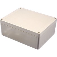 Hammond Flanged 146 mm Series Light Grey ABS General Purpose Enclosure, IP65, 75 mm x 186 mm x 146 mm