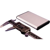 Hammond 1455A1002BK Aluminium Enclosure Slimline 100x70x12mm Black