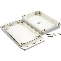 Hammond 1555H2F17GY IP67 PC Enclosure with Flanged Lid L Grey 180 ...