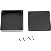 Hammond 1551XBK Miniature Plastic Enclosure 80 x 80 x 20 Black