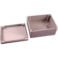 Hammond 1590ZGRP Series Grey Grey Lid Glass Reinforced Polyester Enclosure, IP66, IK08, 115 mm x 200 mm x 250 mm