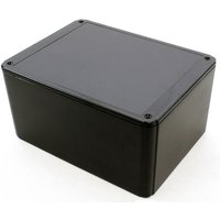 Hammond RL Series Light Grey Black Lid ABS Plastic Enclosure, IP54, 100.1 mm x 199.9 mm x 150.1 mm