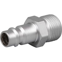 Sealey ACH19 High Flow Screwed Adaptor Male 3/8"BSPT - Pack of 5