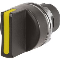 EAO 46-2818.1CZ0.007 Knob selector switch, yellow, 4-position, Cam Q