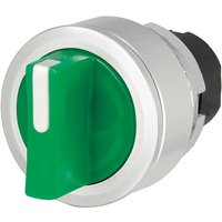 EAO 46-2W28.4CH0.001 Selector switch illuminated green flush-mount...