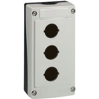 BACO LBX0300 Empty Housing Enclosure 3 Holes IP66 Ø 22mm Grey Cover