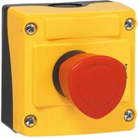 BACO LBX Series Latching Emergency Stop Push Button, Panel Mount, 2 NC, IP66