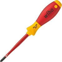 Wiha Insulated Screwdriver, PH2 Tip, 100 mm Blade VDE/1000V Approved, 218mm Overall