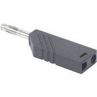 Hirschmann Test & Measurement White Male Banana Plug, 4 mm Connector, Screw Termination, 60V dc, 24A, Nickel Plating