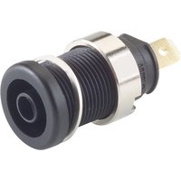 Hirschmann Test & Measurement Blue Female Banana Socket, 4 mm Connector, Tab Termination, 1000 V ac, 1000V dc, 25A, Gold