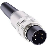Lumberg, SV 7 Pole Straight M16 DIN Plug, DIN EN 60529, 5A, 60V ac IP40, Threaded, Cable Male