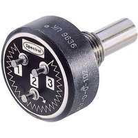Vishay 357 1 kΩ Rotary Potentiometer 1-Turns 1-Gang Panel, 357B0102MXB251S22